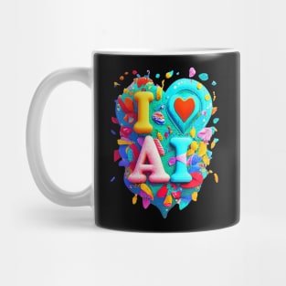 I Love AI Mug